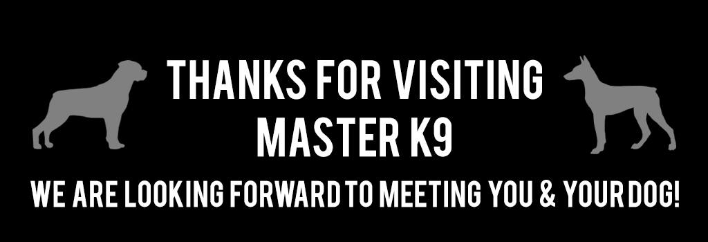 Thank You Master K9